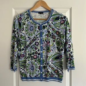 Talbots cotton & rayon cardigan